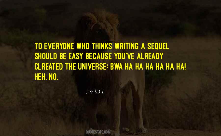 Science Fiction Writing Quotes #1604526