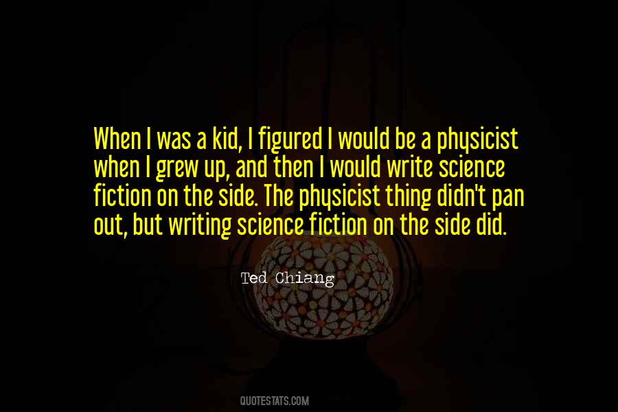 Science Fiction Writing Quotes #426538