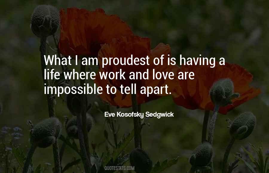 Kosofsky Sedgwick Quotes #1448730