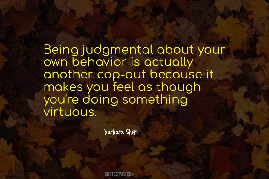 Quotes About Not Being Judgmental #720858