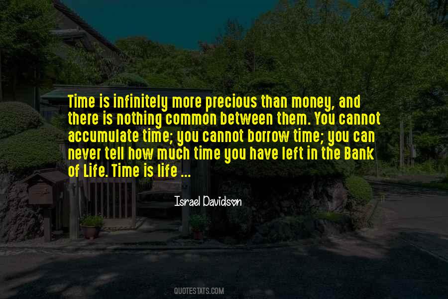 How Precious Is Time Quotes #853620