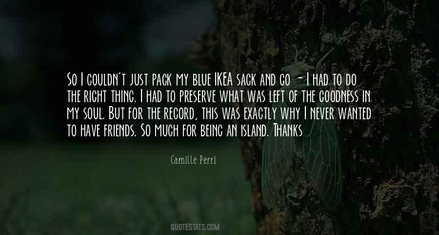 Being An Island Quotes #1036866