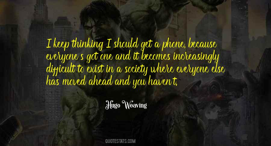 Society S Thinking Quotes #141331
