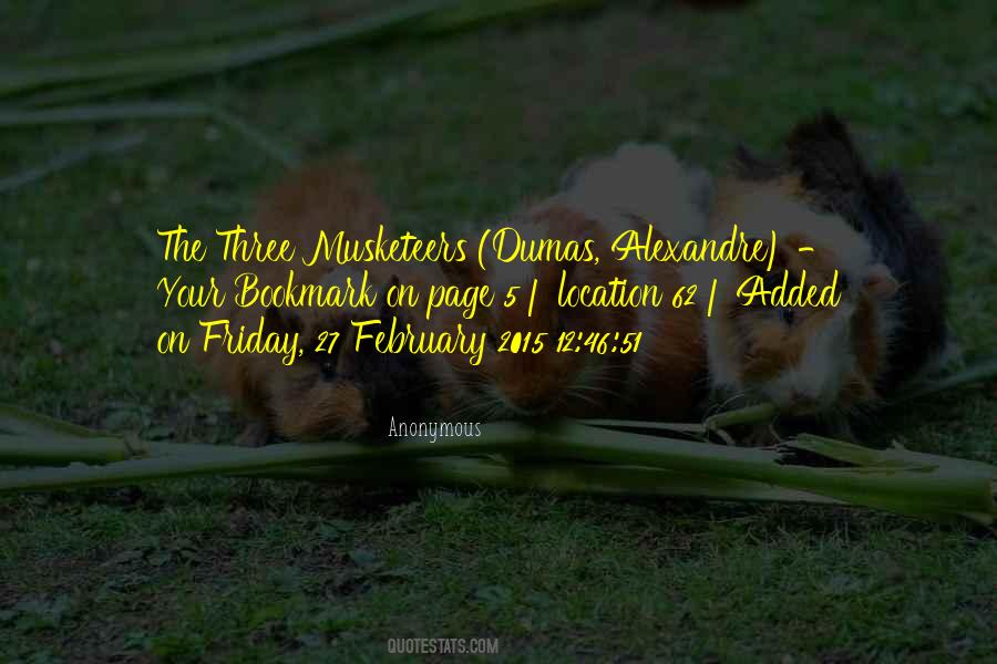 3 Musketeers Quotes #1451848