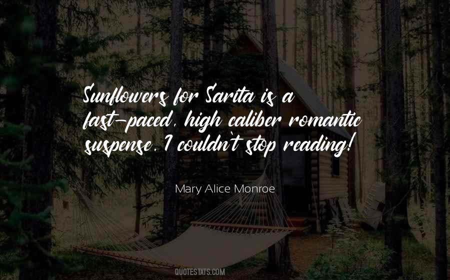 Romantic Suspense Quotes #775652