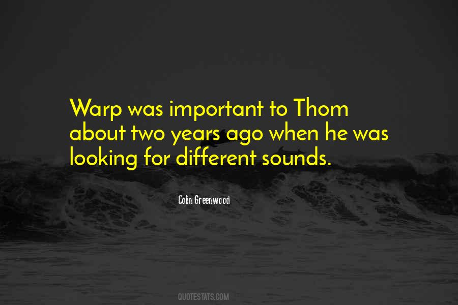 Quotes About Thom #1177526