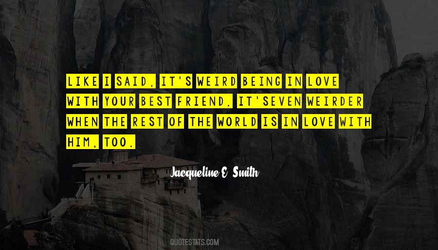 Weird World Quotes #334292