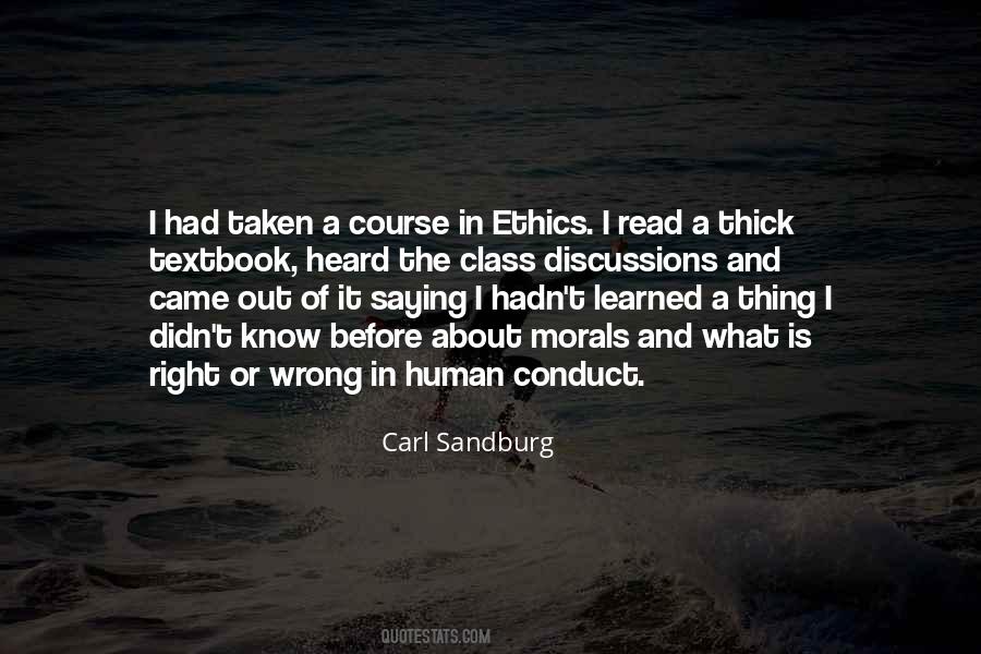 Ethics What Quotes #358179