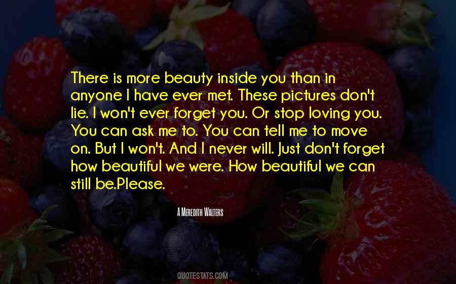 Beauty Is Inside Quotes #486490