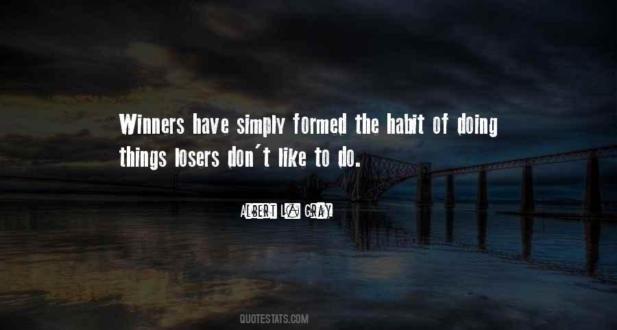 Success Is A Habit Quotes #1262993