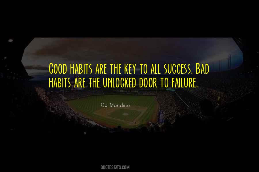 Success Is A Habit Quotes #1734628