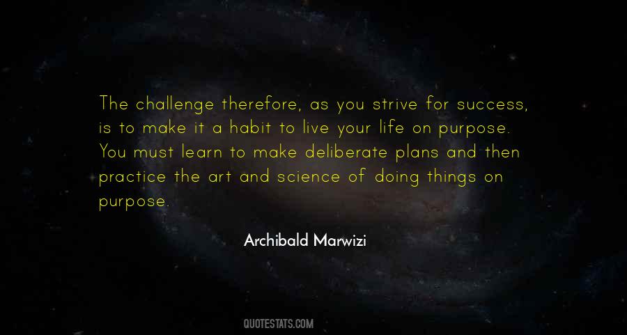 Success Is A Habit Quotes #1781986