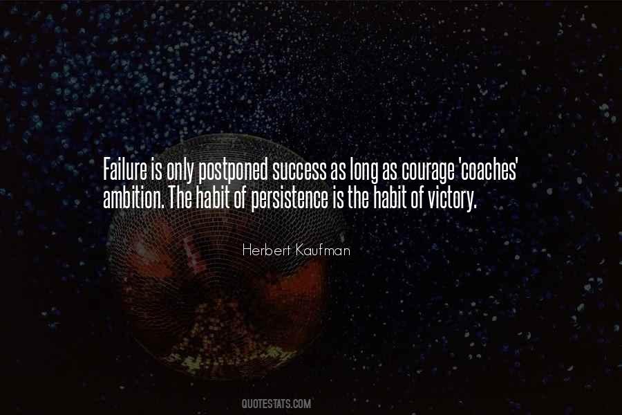 Success Is A Habit Quotes #91123