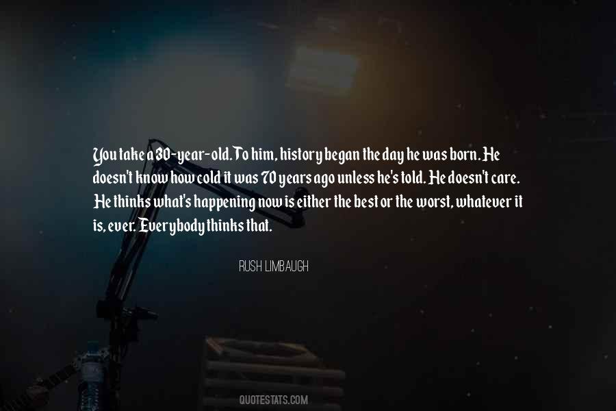 30 Years Ago Quotes #1687821