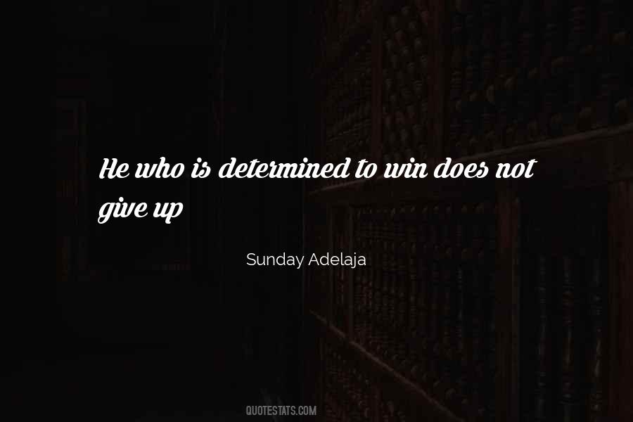 Determined Win Quotes #1484623