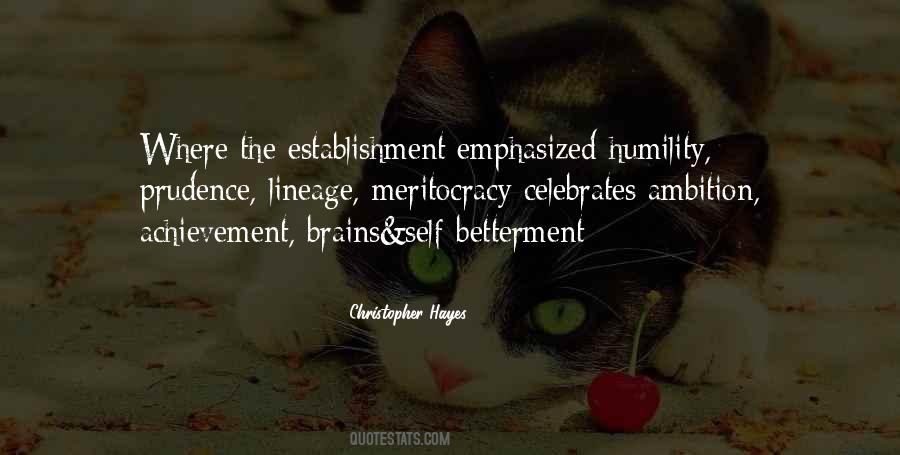 Self Establishment Quotes #800955