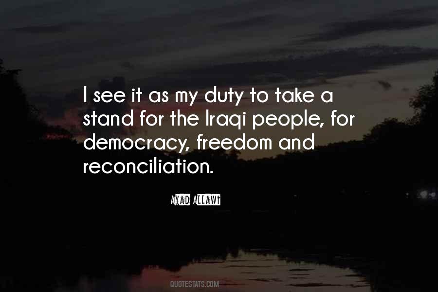 Democracy Freedom Quotes #1049831