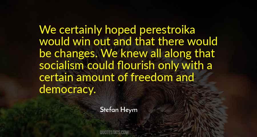 Democracy Freedom Quotes #158722