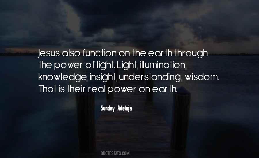 The Power Of Light Quotes #113460
