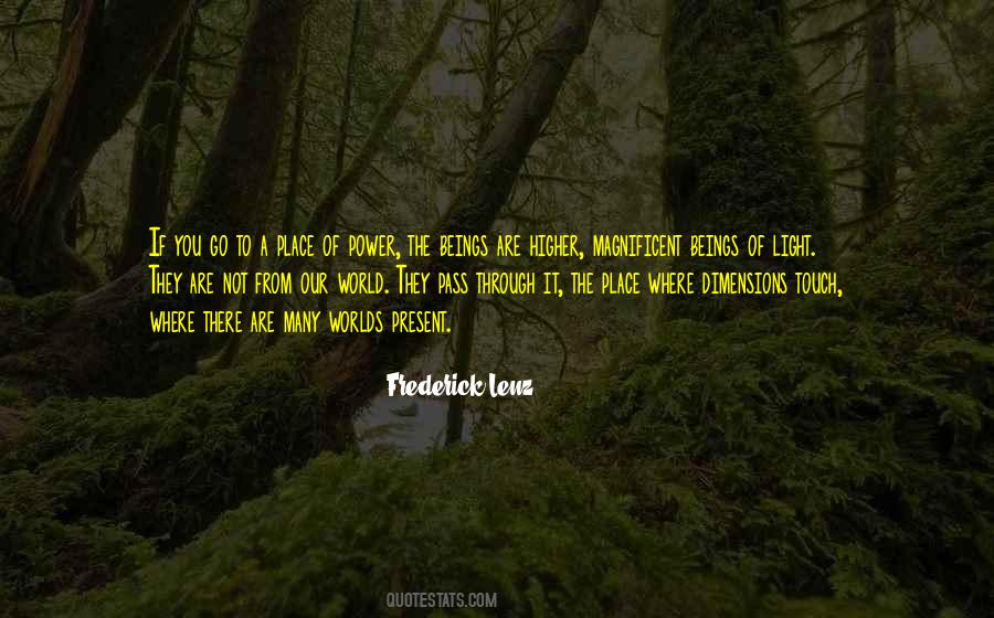 The Power Of Light Quotes #97413