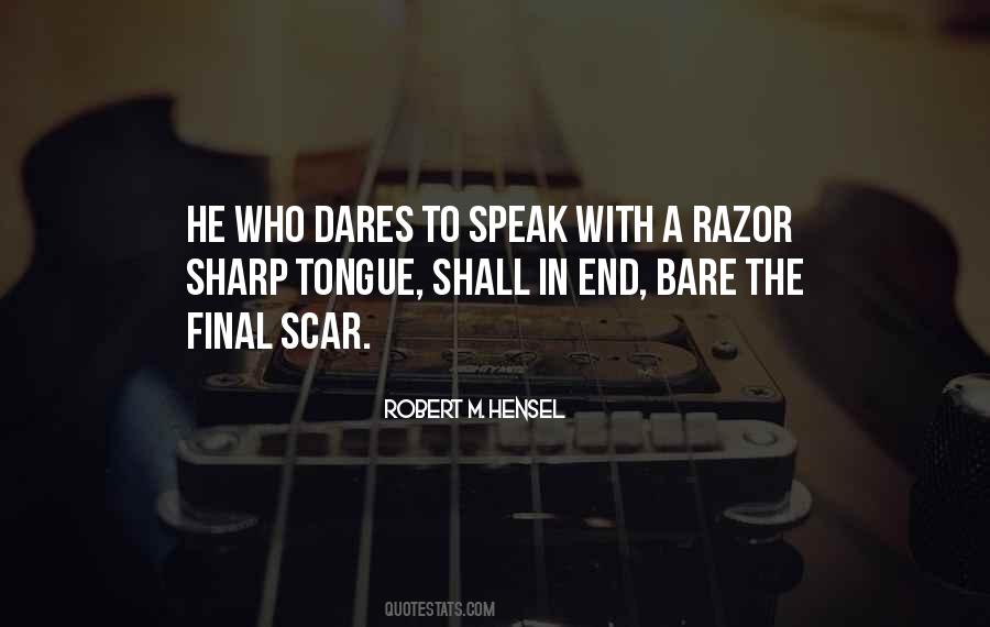 Sharp End Quotes #808799