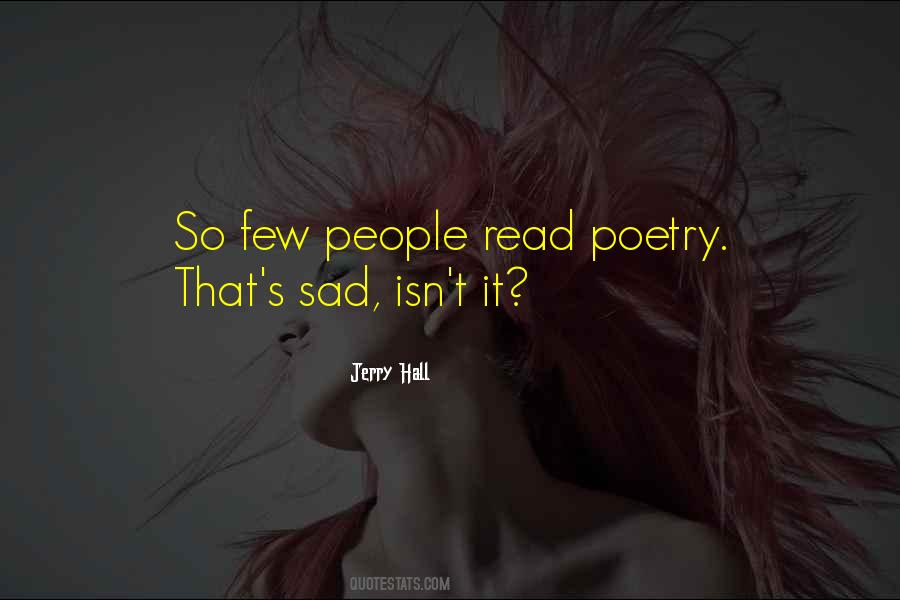 Poetry Sad Quotes #1661286