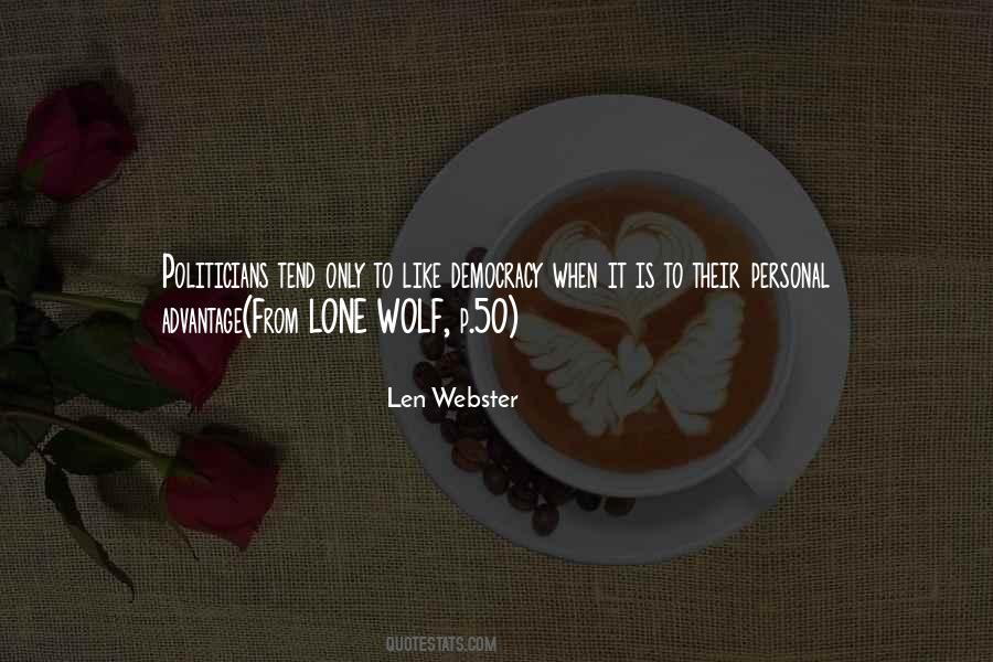 Mr Wolf Quotes #5229