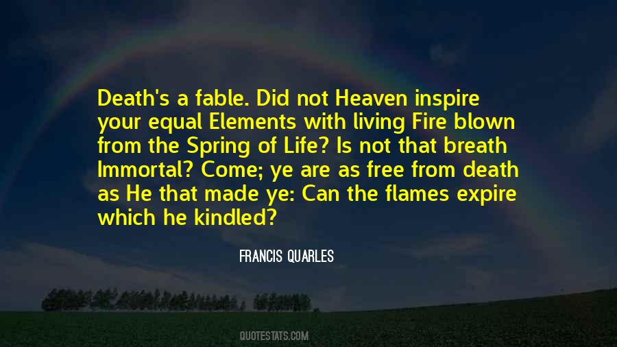 Fire From Heaven Quotes #1267133