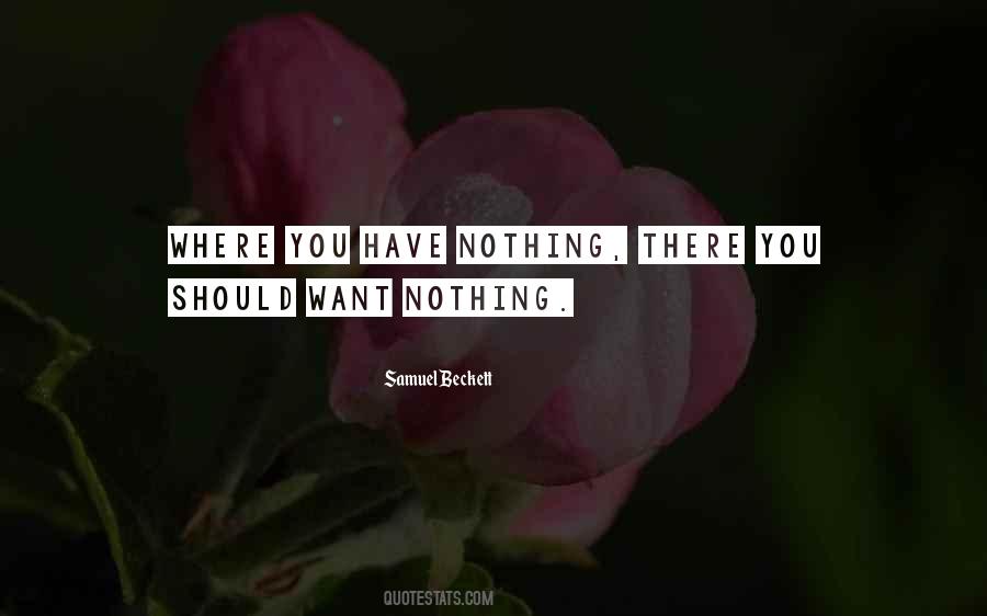Nothing There Quotes #242764