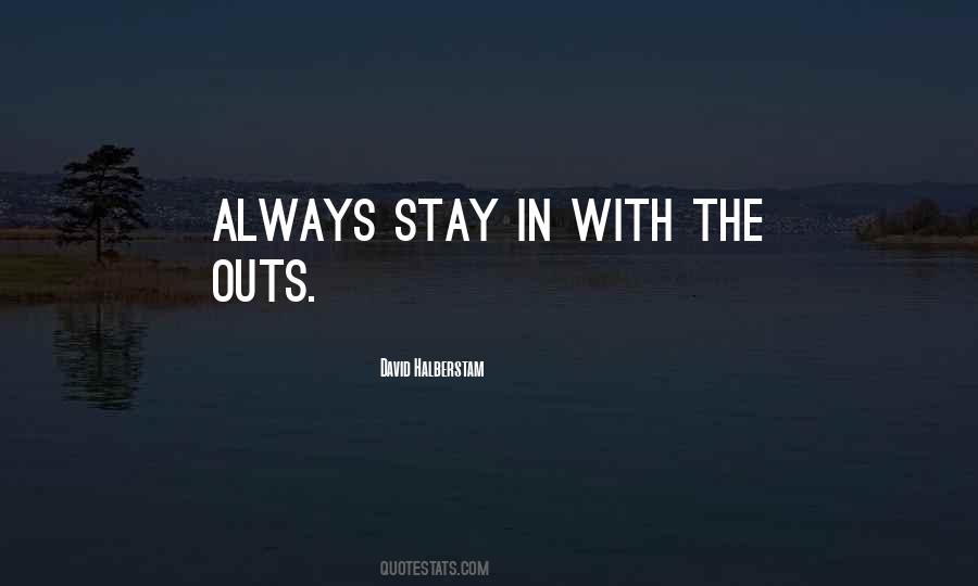 Always Stay Quotes #71129