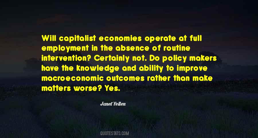 Macroeconomic Policy Quotes #338944
