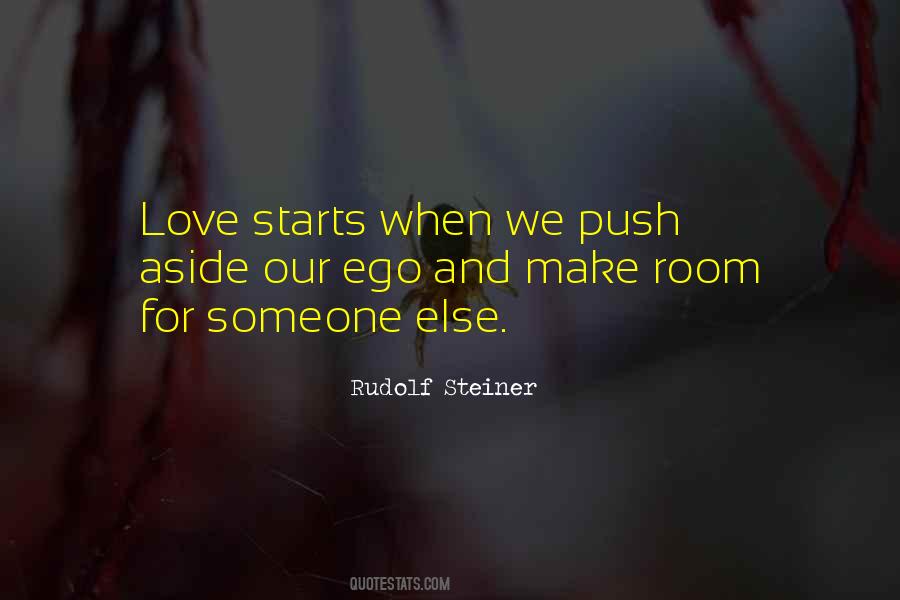 Love And Ego Quotes #1118767