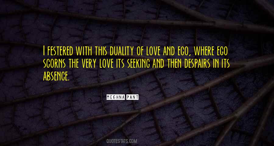 Love And Ego Quotes #669187