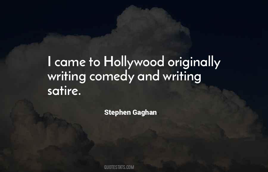 Writing Comedy Quotes #1373997