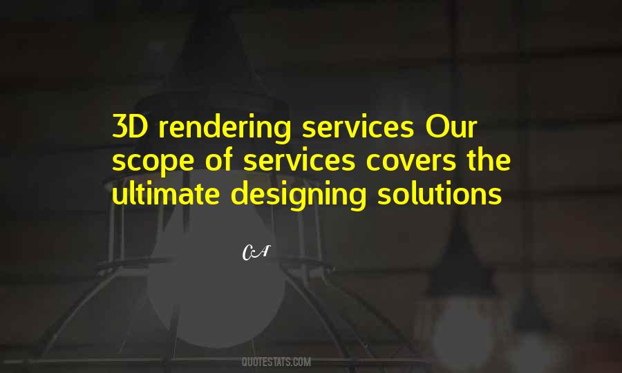 3d Rendering Quotes #1862467