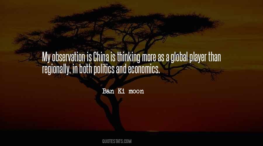 Politics Observation Quotes #1525253