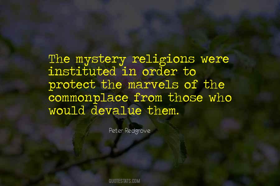 Mystery Religions Quotes #1502118