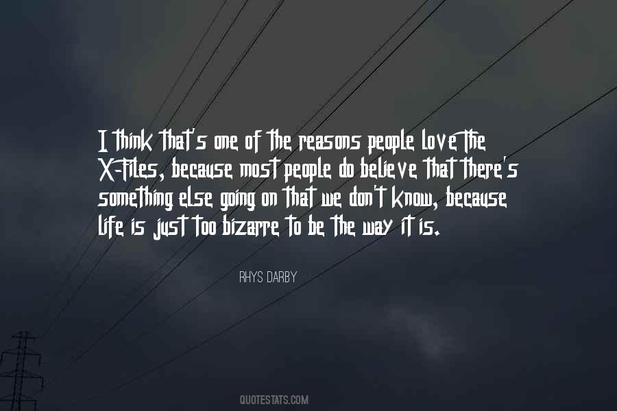 Reasons To Believe Quotes #1005433