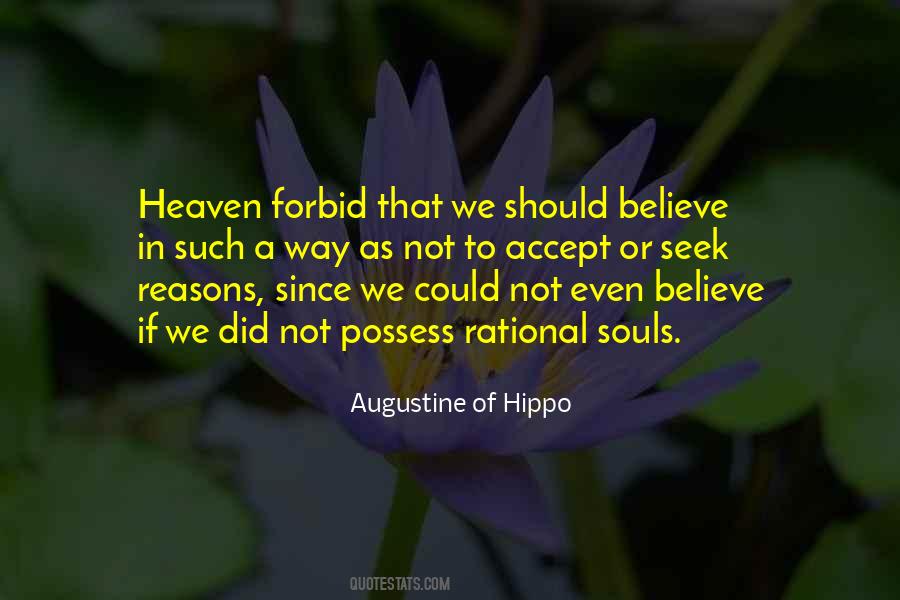 Reasons To Believe Quotes #973958