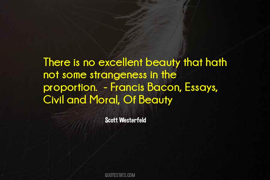 Strangeness In The Proportion Quotes #400123