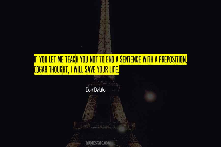 Save Your Life Quotes #170218