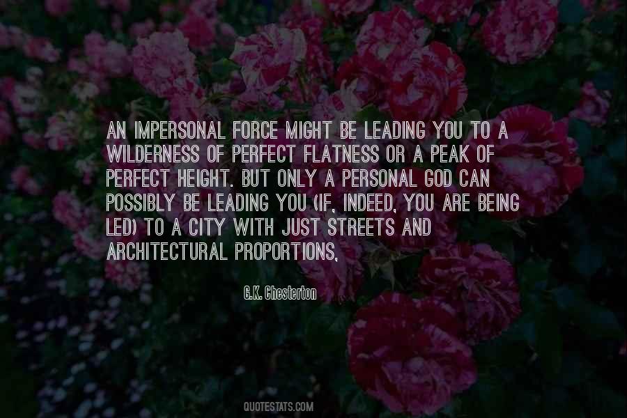 Impersonal God Quotes #392313