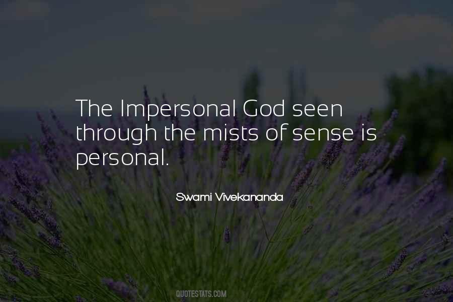 Impersonal God Quotes #649931