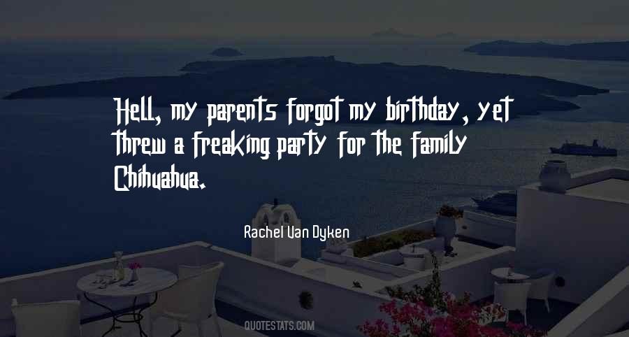Family Party Quotes #1464295