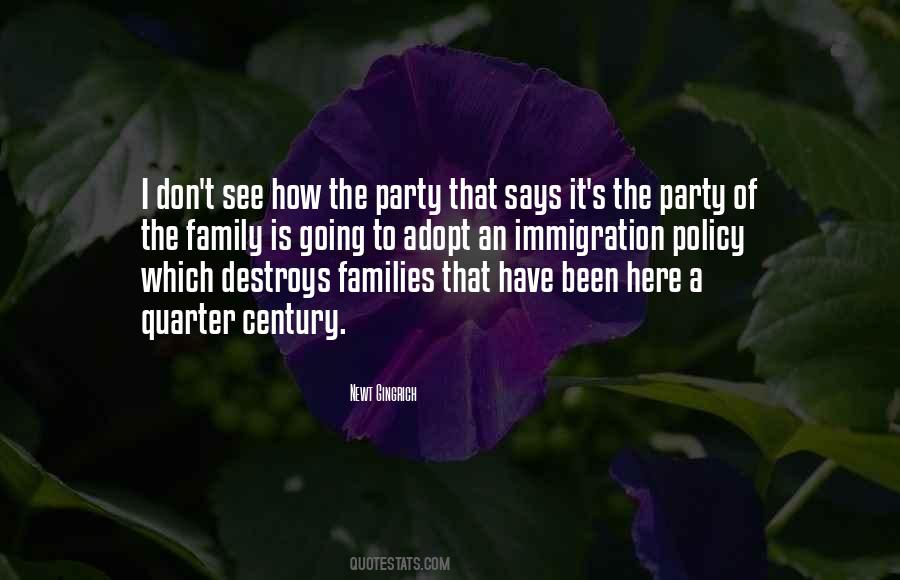 Family Party Quotes #97213