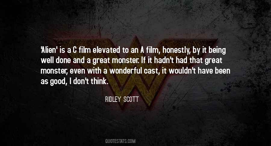 Quotes About Not Being A Monster #365300 Quotes About Not Being A Monster #365300