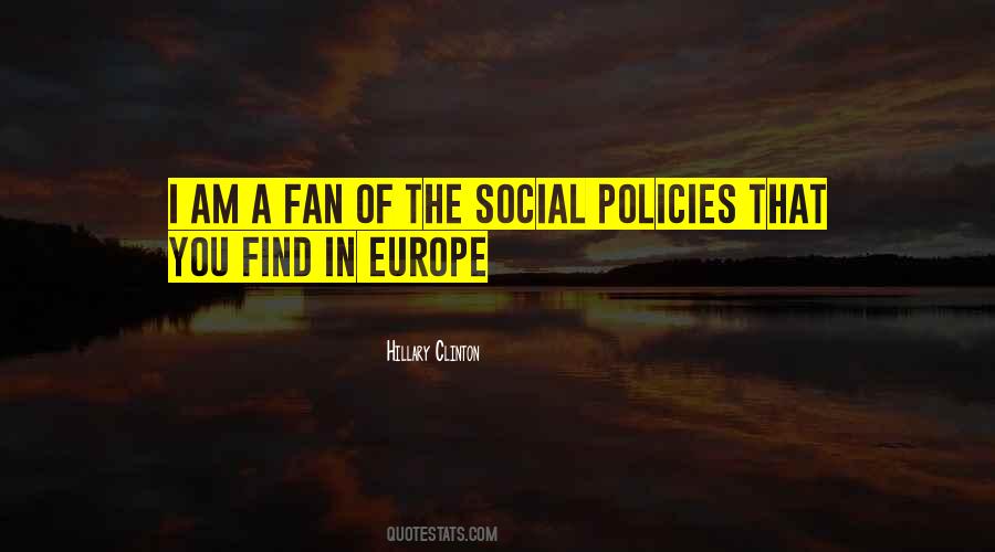 Social Policies Quotes #1609358