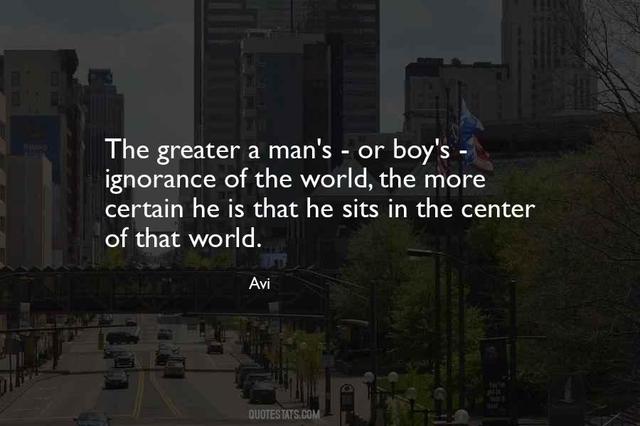 Boy Or Man Quotes #1259764