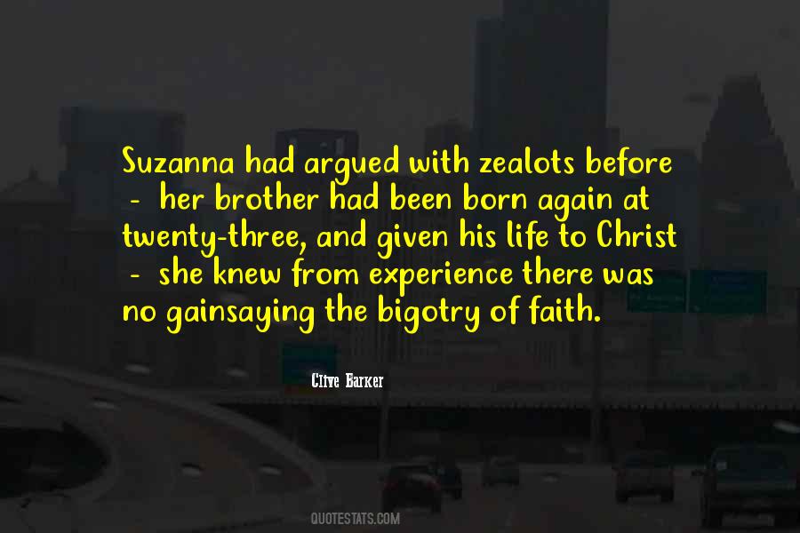 Experience Of Christ Quotes #1155233