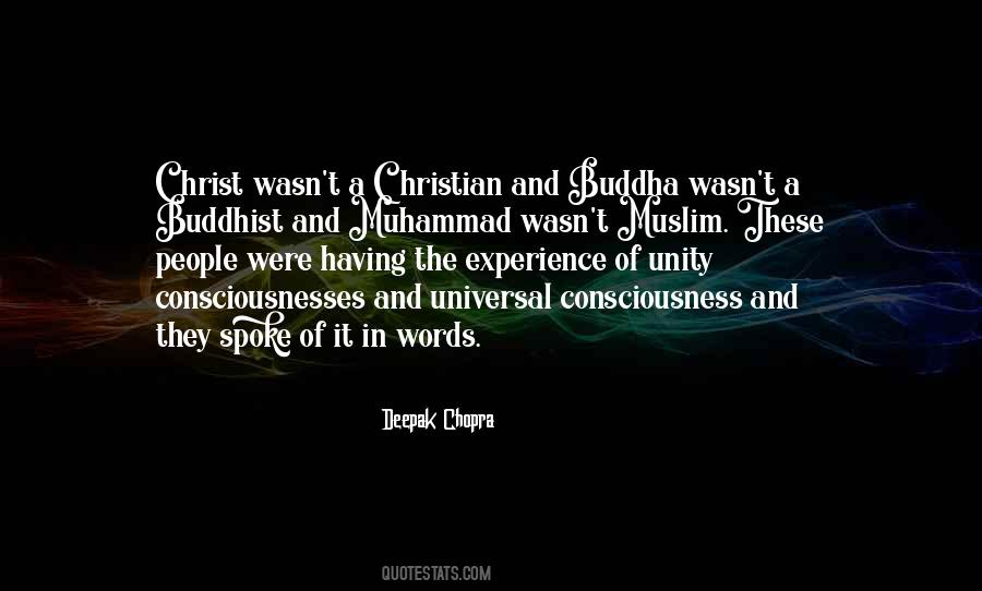 Experience Of Christ Quotes #1287672